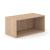Choice 1H Office Melamine Bookcase
