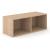 Choice 1H Office Melamine Bookcase, Width 39.3