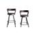 Appert Industrial Swivel Counter Height Chair
