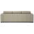 Boston Fabric/Leather Large Sofa