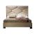 Martina Ecoleather Storage Platform Bed, Queen Size