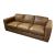 Copenhagen Fabric/Leather 3-Seater Sofa