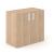 Choice 2H Office Cabinet w/Lock & Shelf & 2 Doors, Width 31.4
