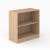 Choice 2H Office Bookcase w/Fixed Shelf