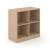 Choice 2H Office Bookcase w/2 Shelves
