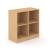 Choice 2H Office Bookcase w/2 Shelves