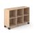 Choice 2H Office Bookcase w/3 Shelves