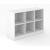 Choice 2H Office Bookcase w/3 Shelves
