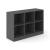 Choice 2H Office Bookcase w/3 Shelves