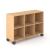 Choice 2H Office Bookcase w/3 Shelves