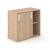 Choice 2H Office Cabinet w/Sliding Doors