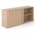 Choice 2H Office Cabinet w/Sliding Doors, Width 62.9