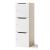 Choice Office Single Row Locker w/3 Small Lockable Doors & Mail Slots