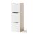 Choice Office Single Row Locker w/3 Small Lockable Doors, Mail Slots, Electronic Hidden RFID Lock