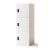 Choice Office Single Row Locker w/3 Small Lockable Doors w/Electronic Keypad Lock