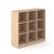 Choice 3H Office Bookcase w/6 Shelves