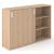 Choice 3H Office Cabinet w/Sliding Doors, Width 62.9