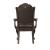 SM C401D PU/Wood Dining Arm Chair