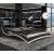 Marbella Ecoleather Modern King Size Bed w/Lighting