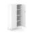 Choice 4H Office Cabinet w/3 Shelves & Lock, Width 31.4