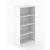 Choice 4H Office Bookcase w/3 Fixed Shelves