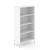 Choice 4H Office Bookcase w/3 Fixed Shelves