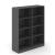 Choice 4H Office Bookcase w/6 Fixed Shelves, Width 47.2