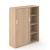 Choice 4H Office Cabinet w/Sliding Doors, Width 47.2