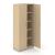Choice 5H Office Cabinet w/Lock, Fixed Shelf & 3 Shelves, Width 31.4