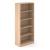 Choice 5H Office Bookcase w/4 Fixed Shelves