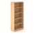 Choice 5H Office Bookcase w/4 Fixed Shelves