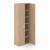 Choice 6H Office Cabinet w/Lock, Fixed Shelf & 4 Shelves, Width 31.4