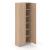 Choice 6H Office Cabinet w/Lock, Fixed Shelf & 4 Shelves, Width 31.4