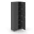 Choice 6H Office Cabinet w/Lock, Fixed Shelf & 4 Shelves, Width 31.4