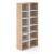 Choice 6H Bookcase w/10 Fixed Shelves