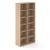 Choice 6H Bookcase w/10 Fixed Shelves