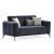 Modena Polyester Convertible Living Room Set