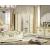 Leonardo 4-Door Wood Wardrobe w/2 Mirrors, 2 Coat Hangers & 2 Shelves