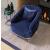 Almira Fabric Velvet Living Set