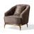 Almira Fabric Velvet Living Set