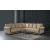 Americana Fabric Convertible L-Shaped Sectional Sofa