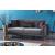 Angel Microfiber Fabric Convertible Low Profile Sofabed