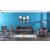Angel Fabric Convertible Low Profile Living Set