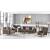 Angel Fabric Convertible Low Profile Living Set