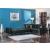 Angel Fabric Convertible Low Profile L-Shaped Sectional Sofa