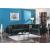 Angel Fabric Convertible Low Profile L-Shaped Sectional Sofa