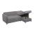 Brooklyn Fabric Convertible L-Shaped Sectional Sofa