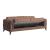 Calvin Fabric Velvet Low Profile Storage Sofabed