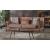 Calvin Fabric Velvet Low Profile Storage Sofabed
