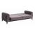 Calvin Fabric Velvet Low Profile Storage Sofabed